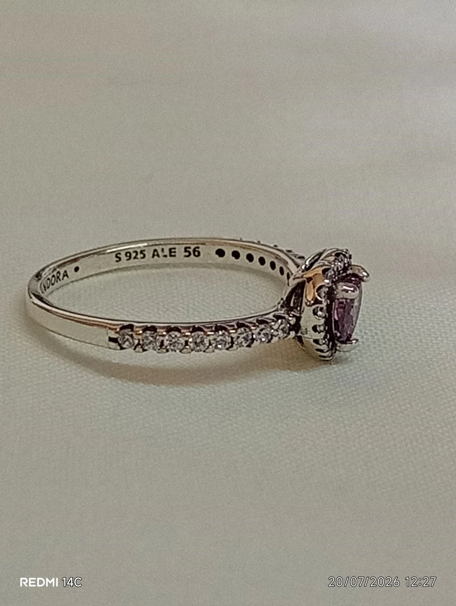 Anel Pandora tamanho 56 18mm – photo 4
